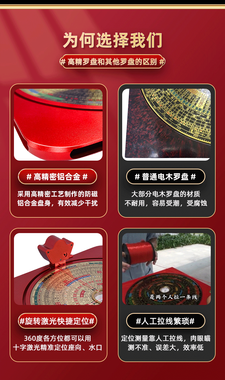 图片[6]-8寸激光罗盘25层综合盘360度旋转激光定位