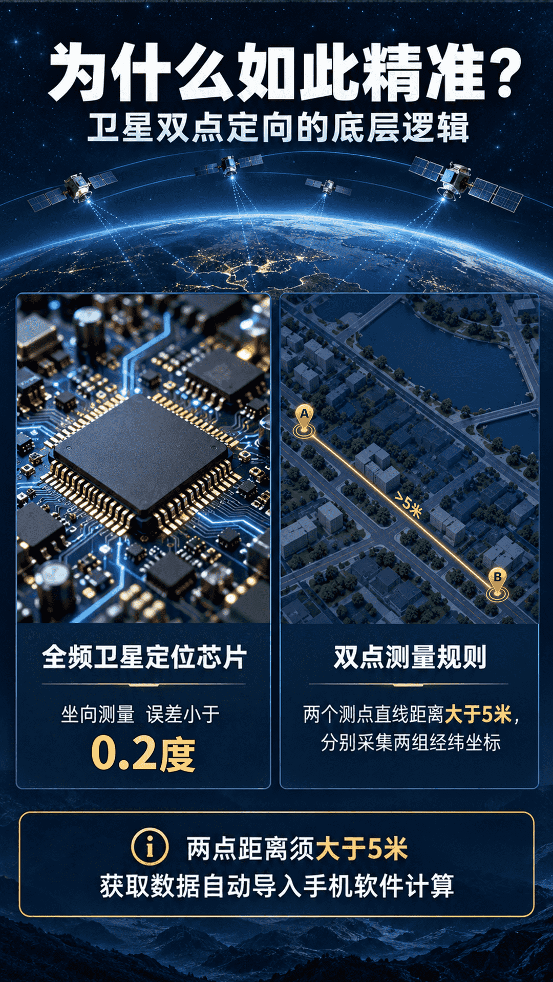 图片[4]-易善缘卫星罗盘防磁场干扰高精度专业双点定向罗盘仪智能电子罗盘